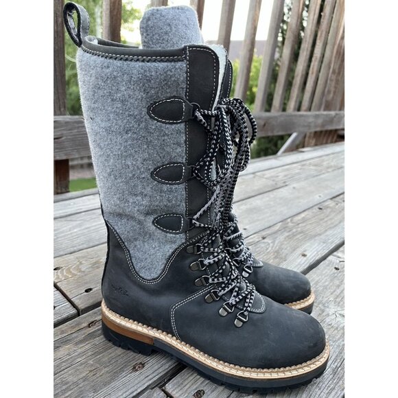 Bos & Co. Algid Women's 37 US 6-6.5 Tall Winter Boots - Picture 2 of 11